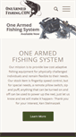 Mobile Screenshot of onearmedfishing.com